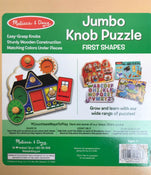 used Melissa & Doug Jumbo Knob Puzzle