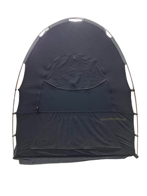 used SlumberPod 3.0 Sleep Canopy, Black with Grey Accents