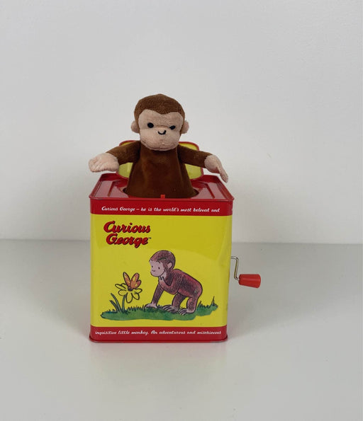 secondhand Schylling Curious George Jack In The Box