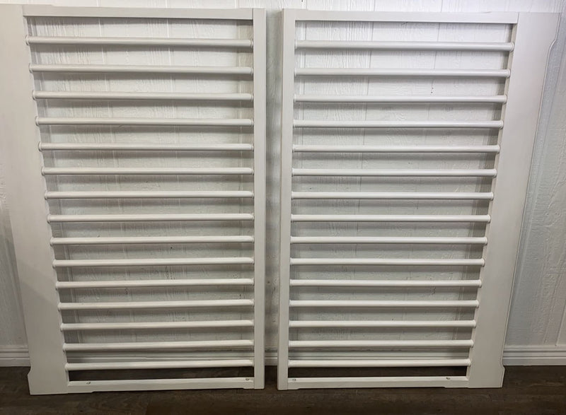 Restoration Hardware Baby & Child Colette Tufted Crib, White, With New