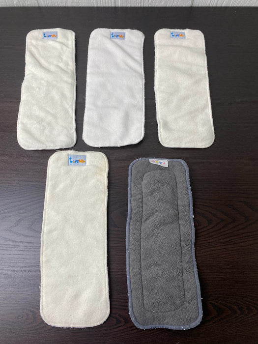 used BUNDLE Cloth Diaper Inserts