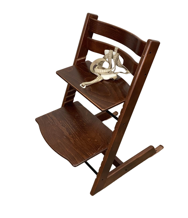 secondhand Stokke Tripp Trapp Chair, Walnut