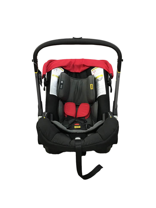 Doona Infant Car Seat & Stroller Combo, Flame Red, 2022 - HIDDEN PICS REQ 11/4