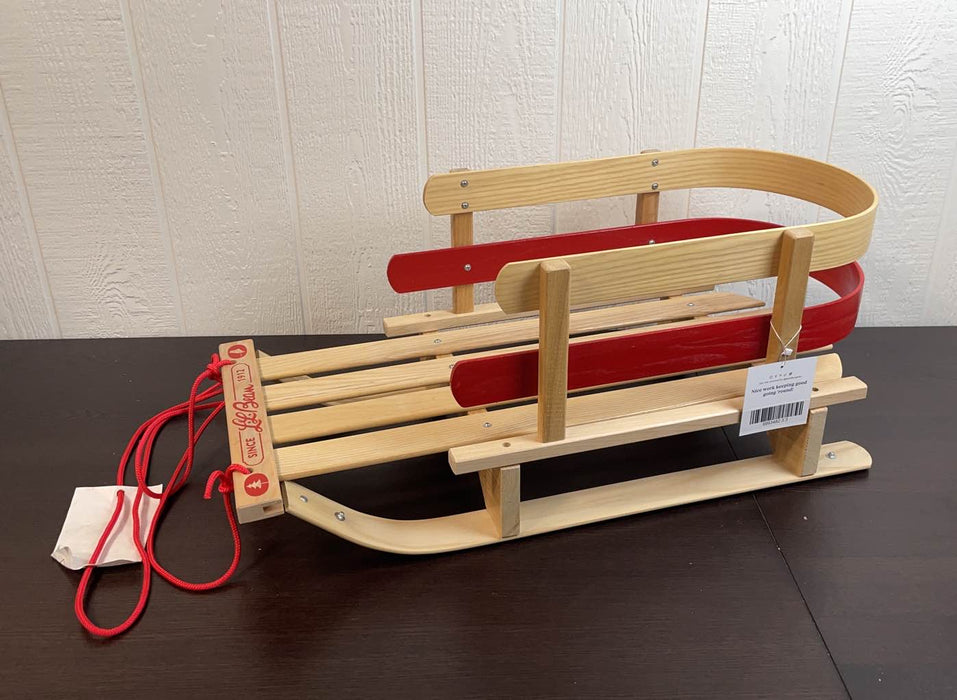used L.L. Bean Kids’ Pull Sled