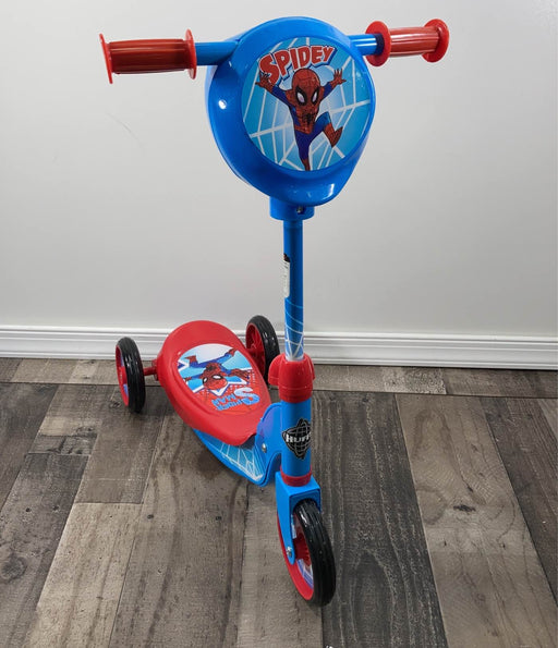 used Huffy Spider-Man Kick Scooter