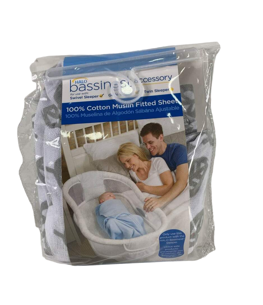Halo BassiNest Sleeper Fitted Sheet, White