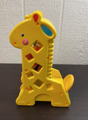 used Fisher Price Peek-a-Blocks Tumblin' Sounds Giraffe