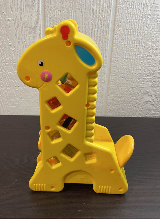 used Fisher Price Peek-a-Blocks Tumblin' Sounds Giraffe