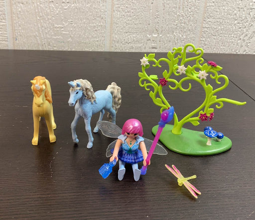 used Playmobil Fairy Unicorn Carry Case