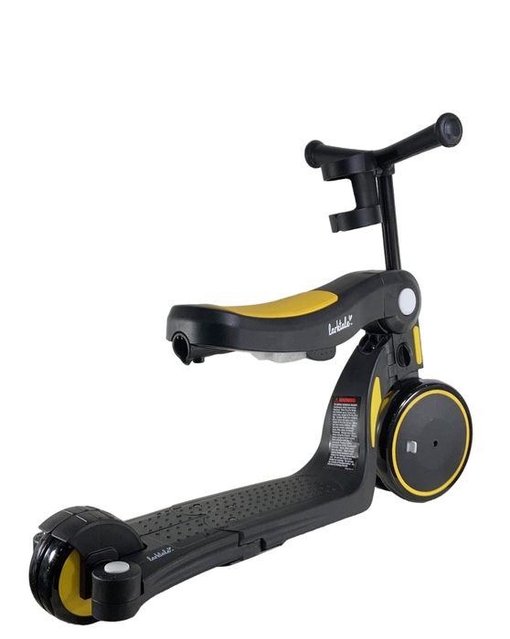 Shop Larktale Scoobi 5-in-1 Scooter, Clovelly (Yellow/Black) at GoodBuy Gear