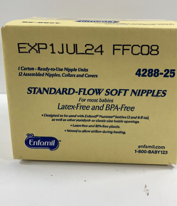 secondhand Enfamil Standard Flow Soft Nipples