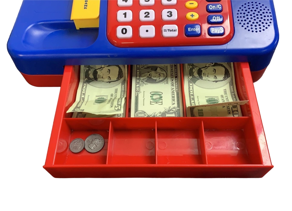 secondhand Learning Resources Pretend & Play Calculator Cash Register