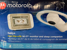 secondhand Motorola Halo+ Video Baby Monitor