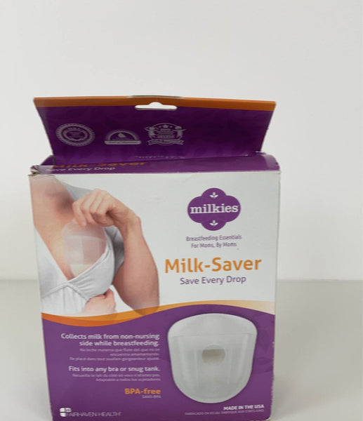 Milkies Milk-Saver: Collects Leaking Breast Milk as You Nurse