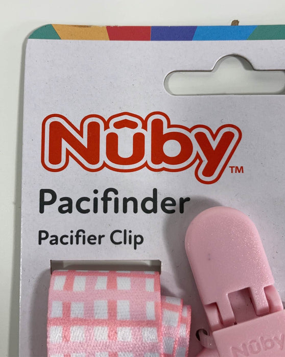 secondhand Nuby Pacifier Clips, 2 Pack