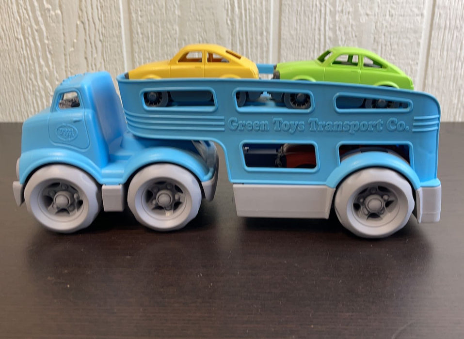 used Green Toys Car Carrier, Blue