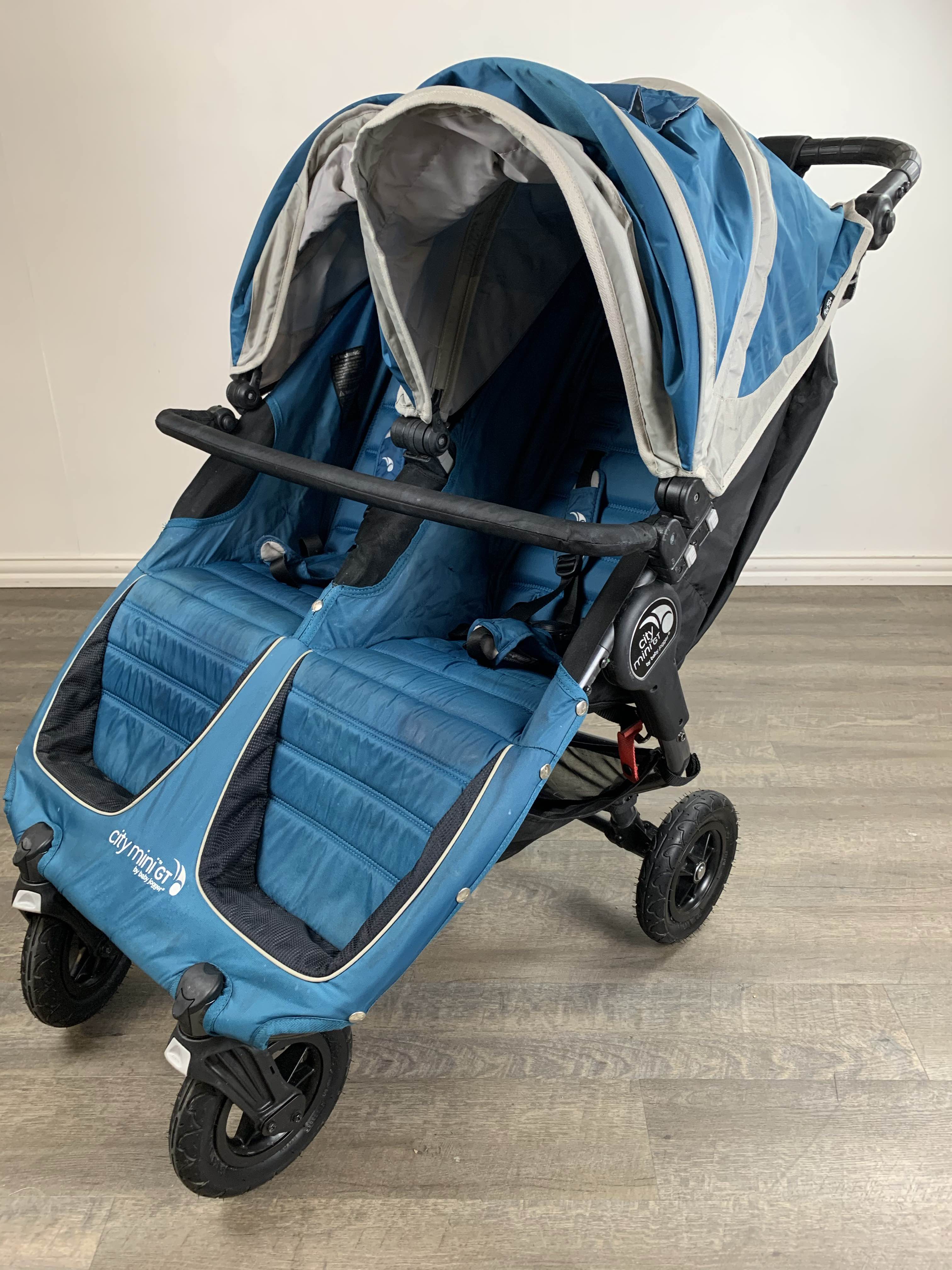 Baby Jogger City Mini GT Stroller, Teal/Gray, 2015