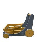 secondhand Kinderfeets 2-in-1 Wooden Cargo Walker Wagon