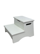 used Pottery Barn Kids Storage Step Stool, White
