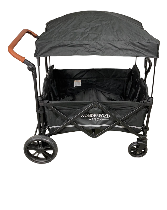 secondhand Wonderfold X4 Push & Pull Quad Stroller, Stealth Black, 2022