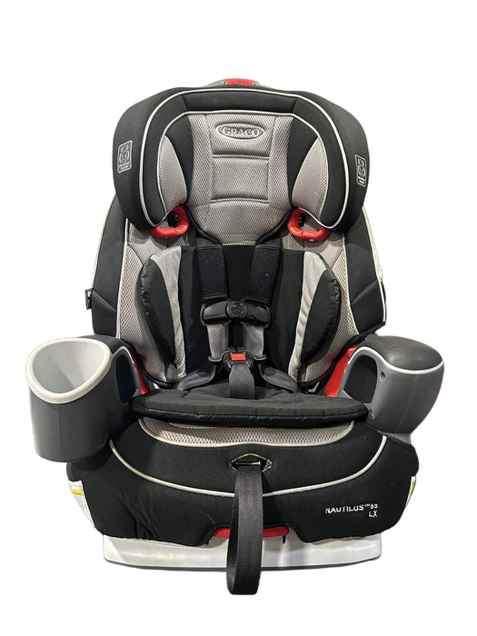 used Graco Nautilus 65 LX 3-in-1 Harness Booster Car Seat, Pierce