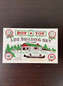 secondhand Roy Toy Log Building Set, The Camp