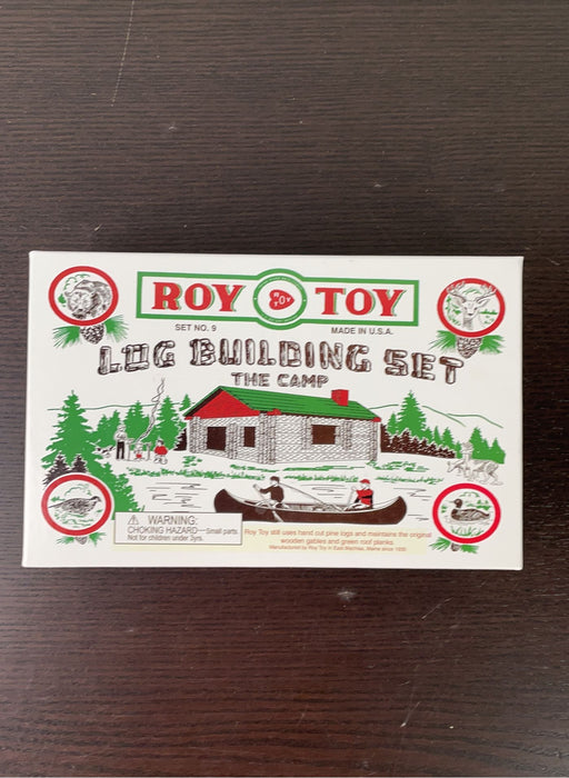 secondhand Roy Toy Log Building Set, The Camp