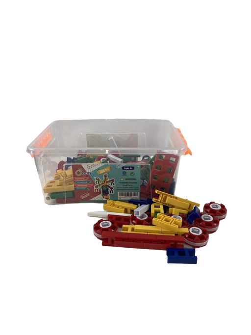 used Cossy STEM Learning Toy Engineering Construction Building Blocks