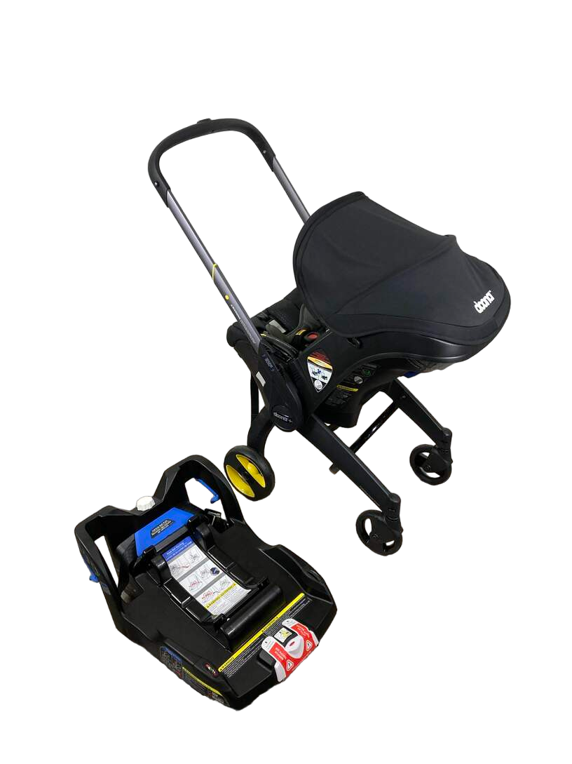 Doona Infant Car Seat & Stroller Combo, 2022, Nitro Black