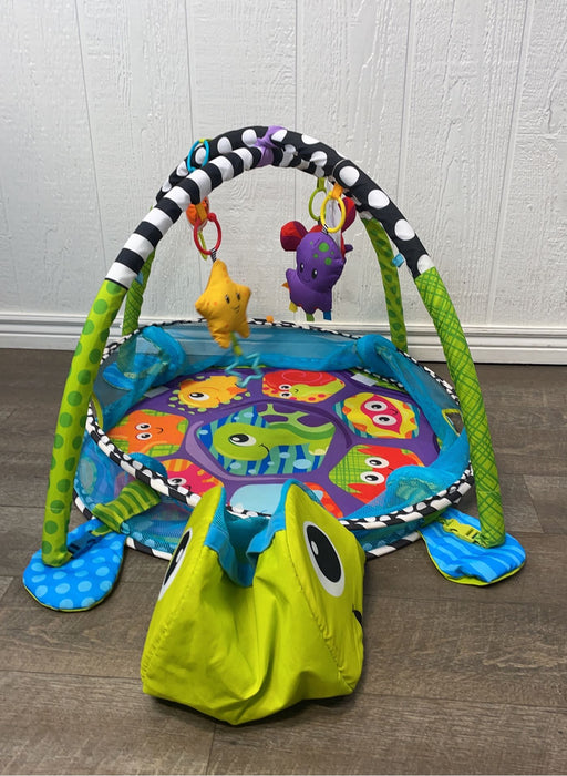 used Infantino Grow-With-Me Activity Gym and Ball Pit