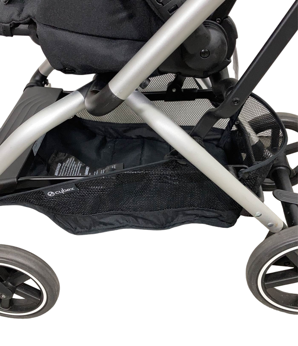 Cybex Eezy S Twist+2 Stroller, 2022, Moon Black