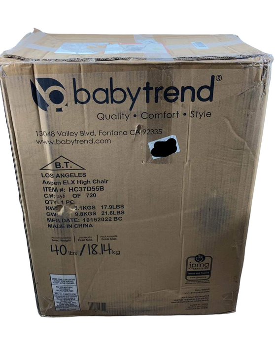 Shop Baby Trend Aspen ELX High Chair, Basil at GoodBuy Gear