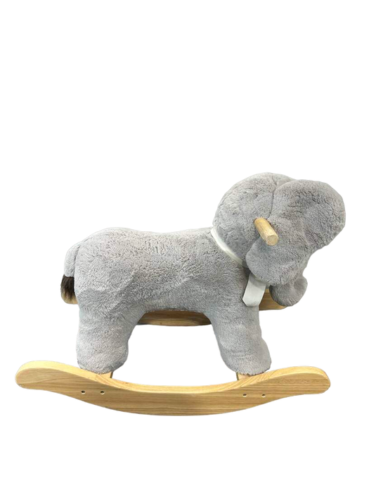 Pottery Barn Kids Plush Animal Rocker, Elephant