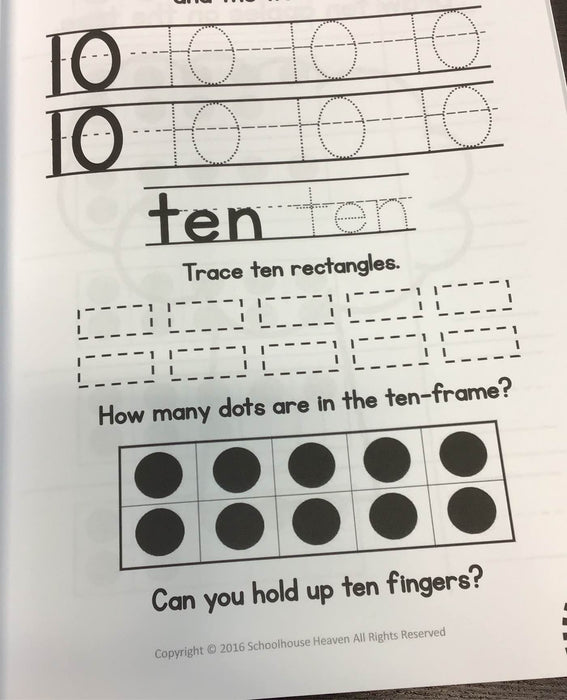 used Learning Advantage Ten Frame And Dot Card Set