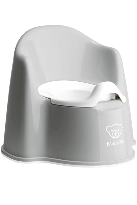 Shop BabyBjorn Potty Chair, Gray/White at GoodBuy Gear