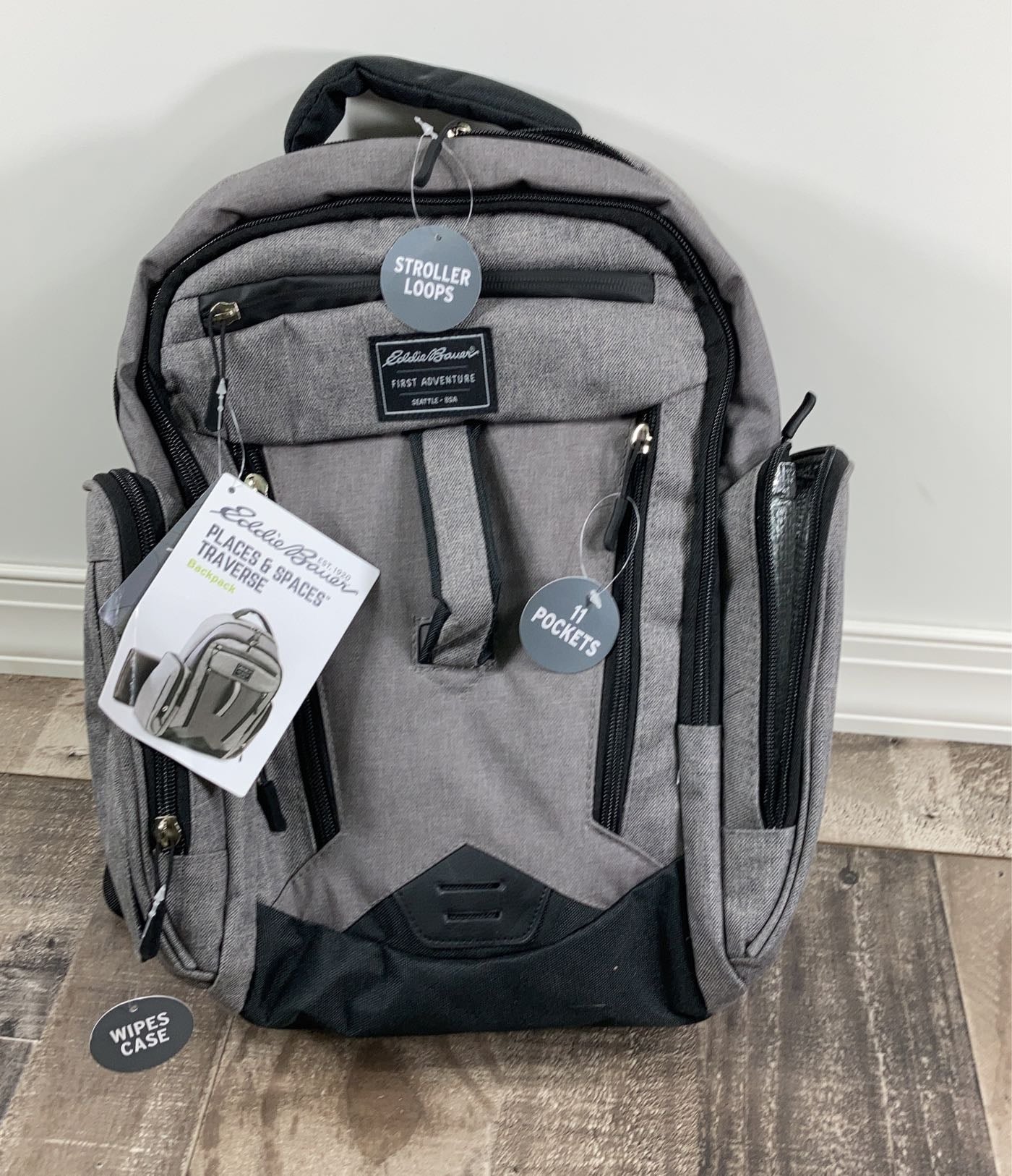 Eddie bauer hot sale traverse diaper bag