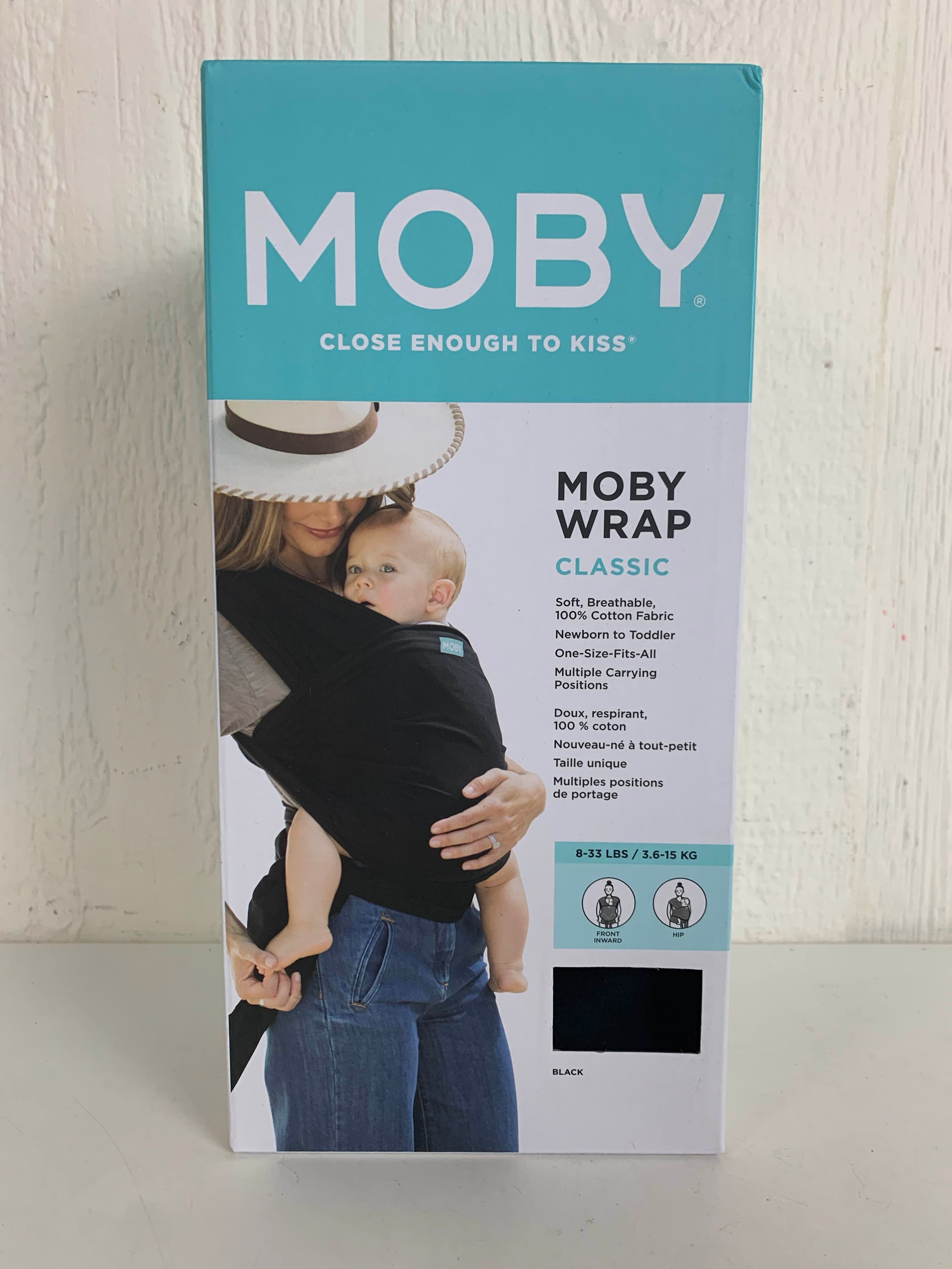 Moby wrap outlet sizes