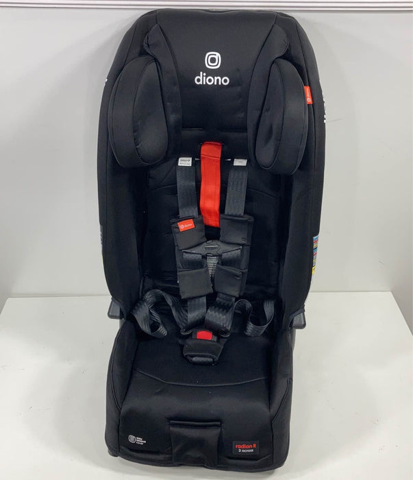 secondhand Diono Radian 3RXT Convertible Car Seat, Black Jet, 2021