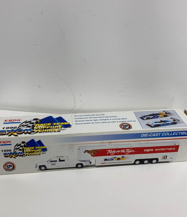 used Exxon 1996 Die Cast Collectible Racing Team Support Vehicle