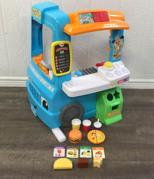 used Fisher Price Laugh And Learn Servin’ Up Fun Food Truck
