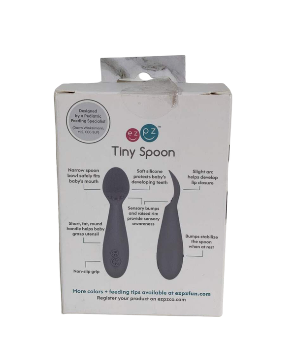Shop ezpz Tiny Spoon, Blush, 4+ months at GoodBuy Gear