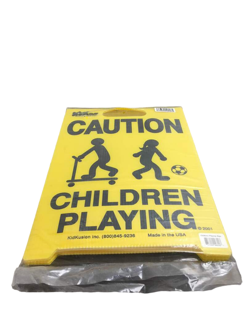 secondhand KidKusion Caution Children Playing Sign