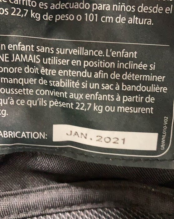 secondhand UPPAbaby VISTA V2 Stroller, 2021, Declan (Oat Melange)