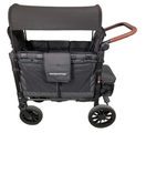 secondhand Wonderfold W2 Luxe Multifunctional Double Stroller Wagon, Volcanic Black, 2023