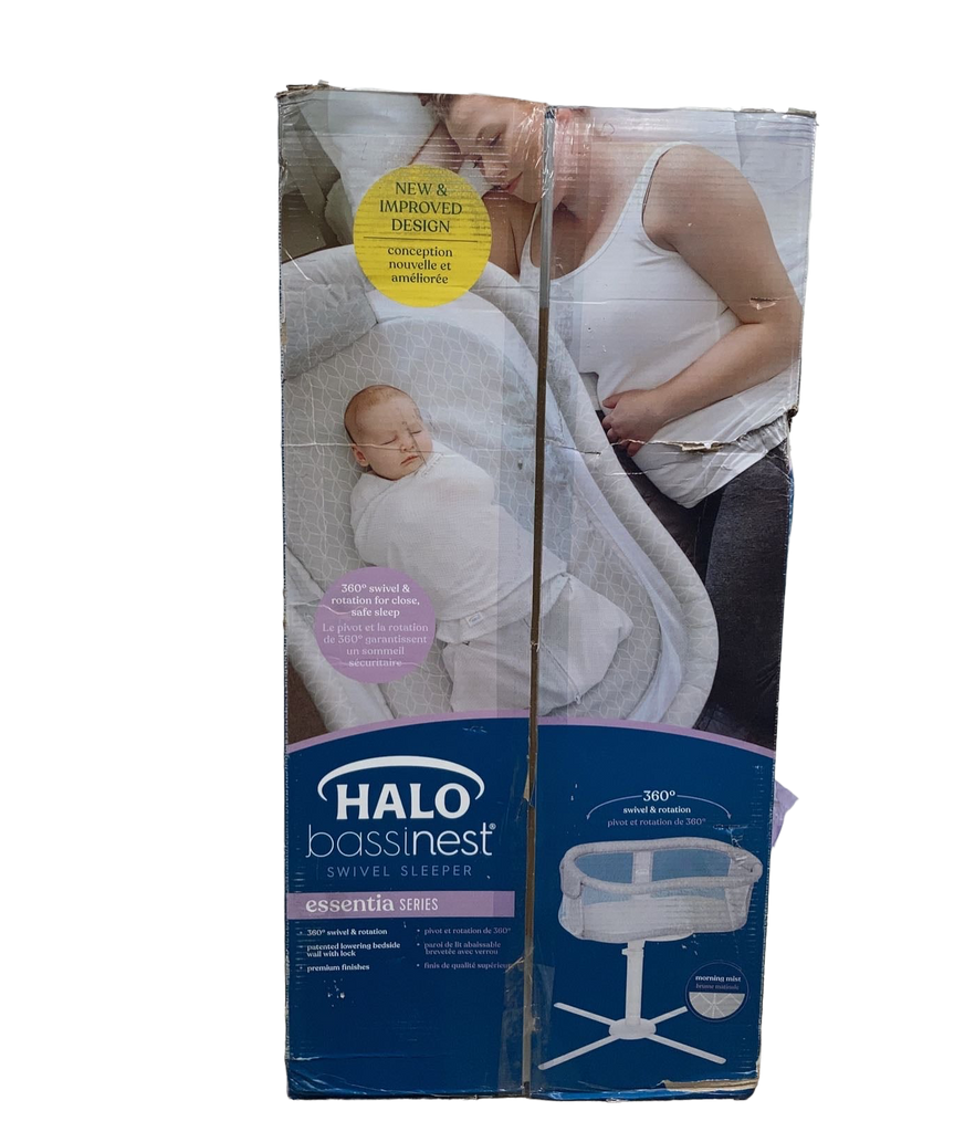 Halo BassiNest Swivel Sleeper Essentia Series, Morning Mist