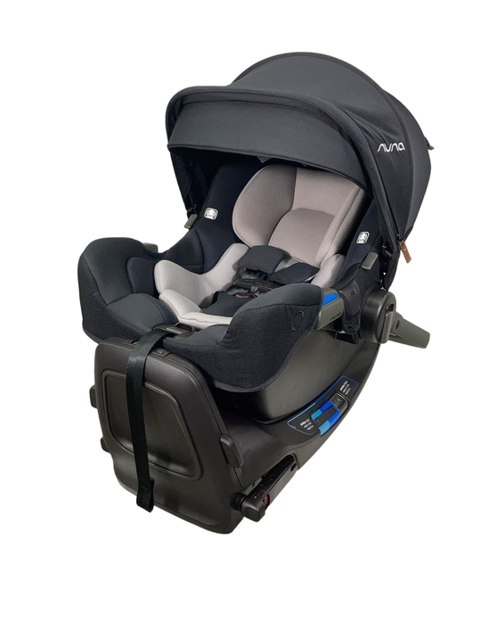 used Nuna PIPA rx Infant Car Seat, Caviar, 2023