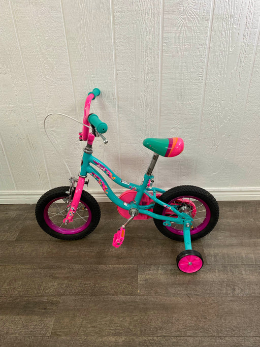 used Schwinn Duet 12” Kids Bike, Teal Blue