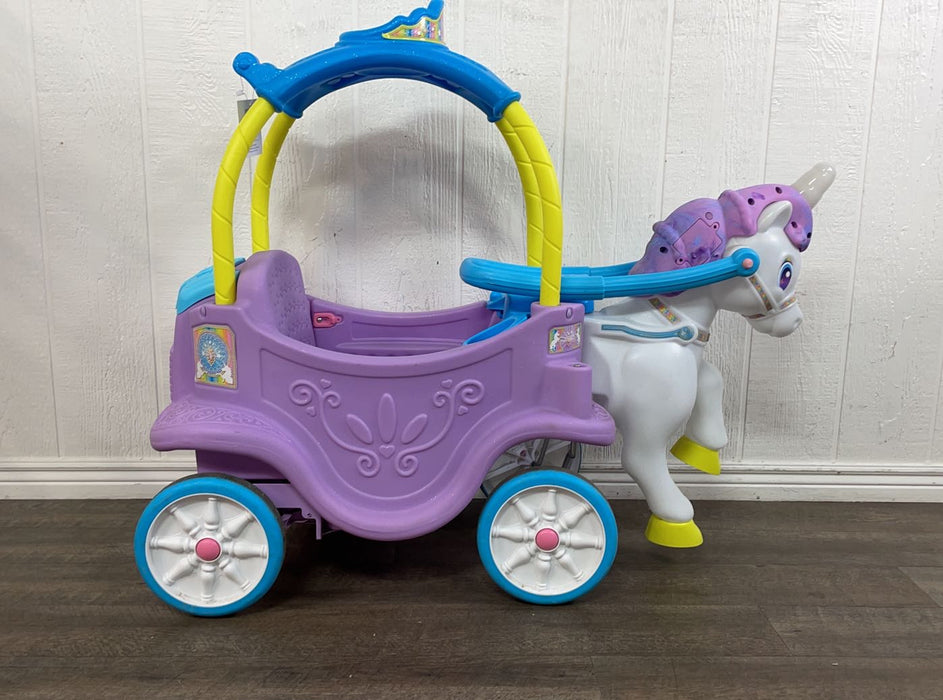 secondhand Little Tikes Magical Unicorn Carriage