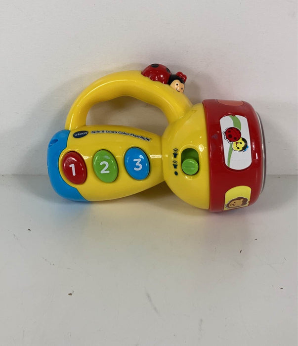 used VTech Spin & Learn Color Flashlight