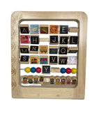 used B. toys Wood Alphabet Abacus